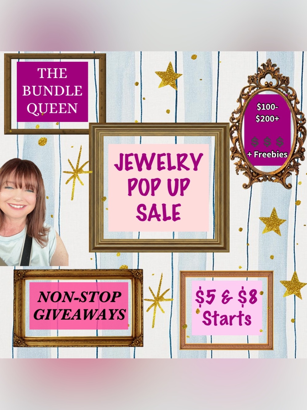 WED 5/27 POP UP // rings & bracelets  FREEBIES wallets